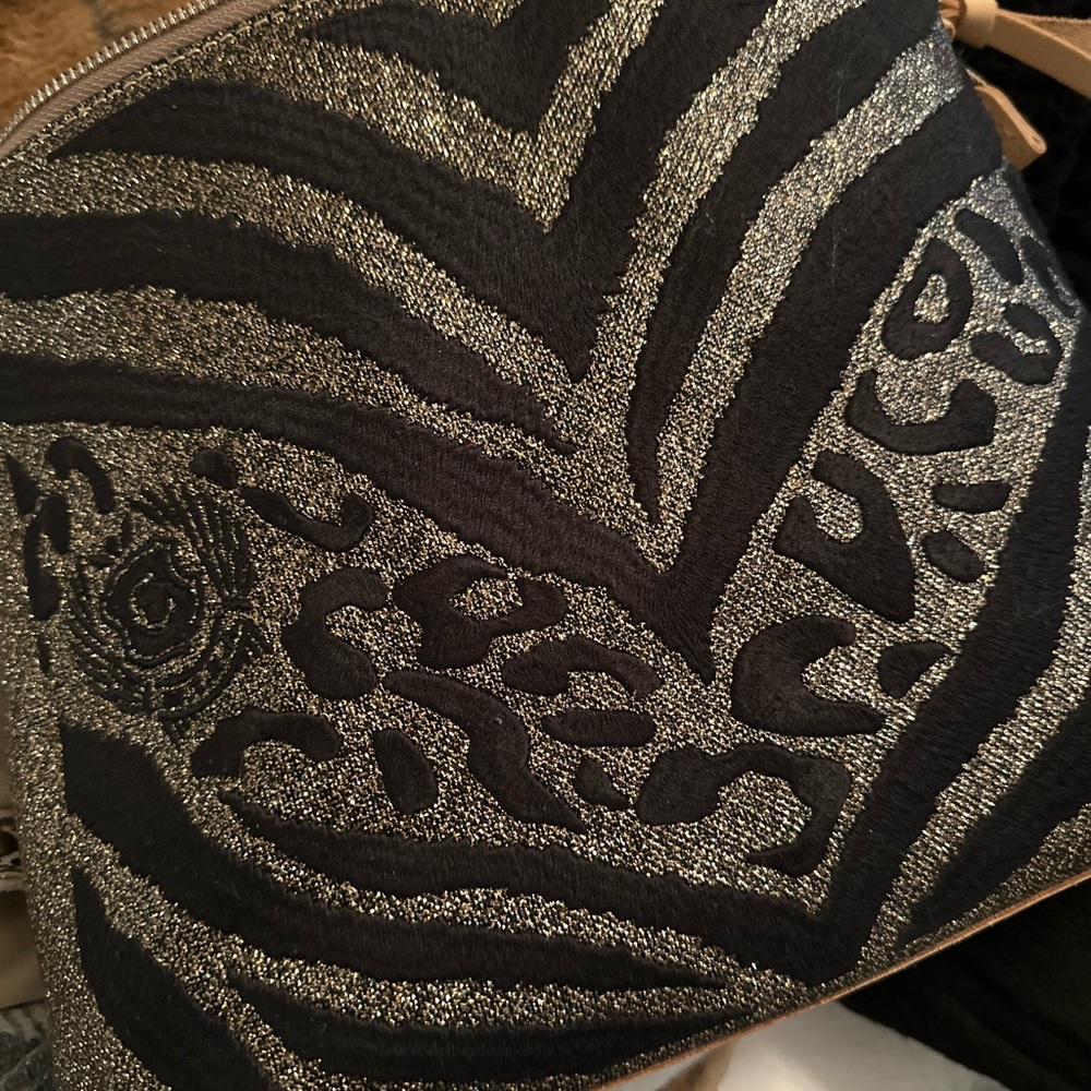 Consuela crossbody. Black, bronze, and  glamorous!